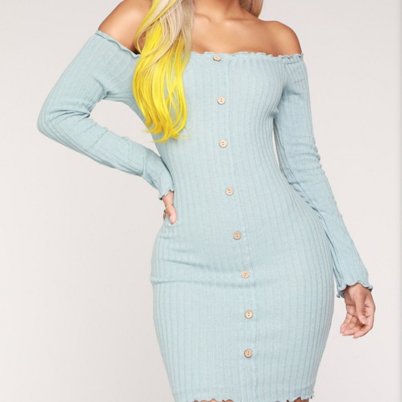 Fashion Nova Dresses & Skirts - Fashion Nova Jaclyn off the shoulder mini dress